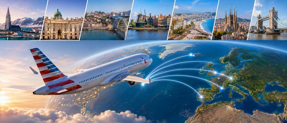 American Airlines suma nuevas rutas entre Estados Unidos y Europa en 2027 - 