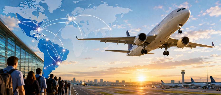 Latinoamérica destaca entre las regiones con mayor crecimiento del tráfico aéreo - Leer las noticias