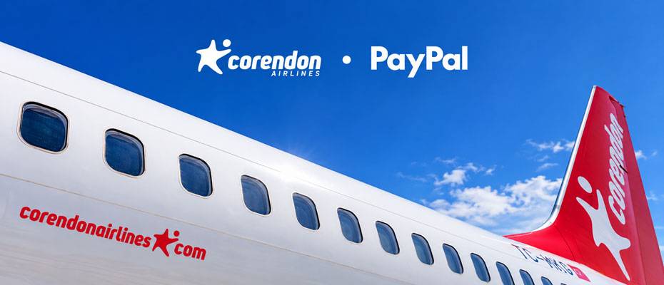 Corendon Airlines erweitert Zahlungsangebot in Europa um PayPal - Lesen Sie die Nachrichten