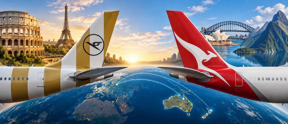 Condor und Qantas verbinden Europa enger mit Australien und Neuseeland - Lesen Sie die Nachrichten