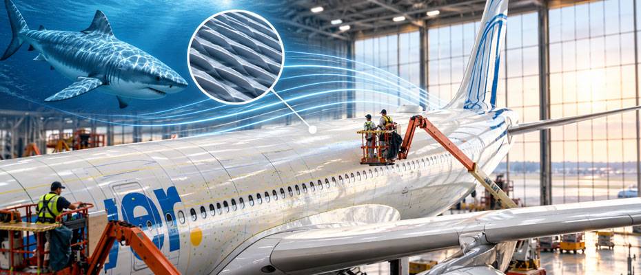 Lufthansa Group brings AeroSHARK technology to Airbus A330 - Lesen Sie die Nachrichten?>