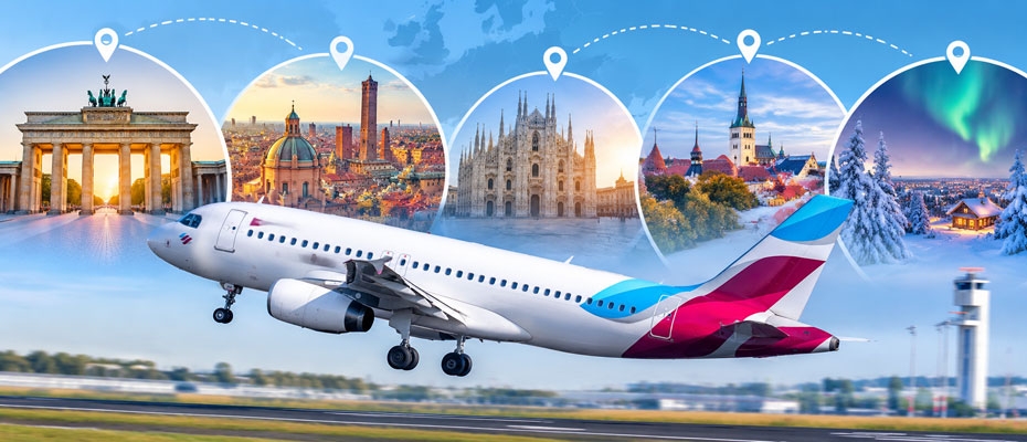 Eurowings expands winter network from Germany and the Czech Republic - Lesen Sie die Nachrichten?>