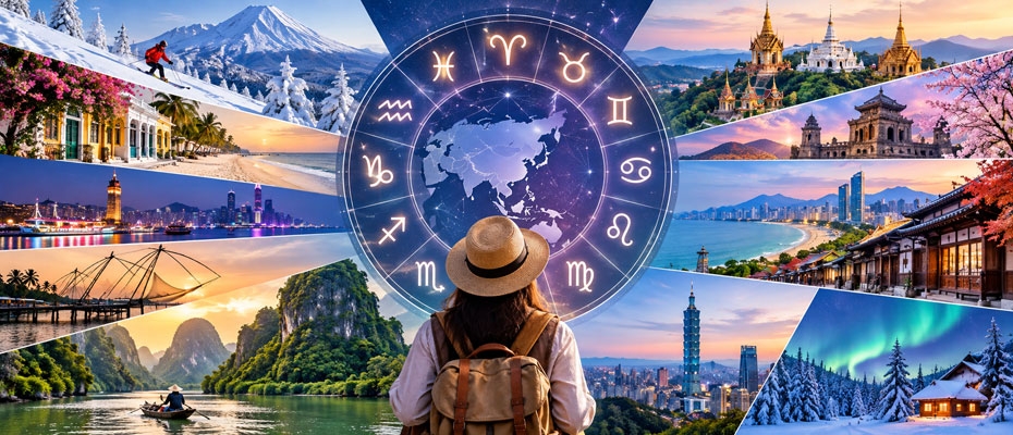 Agoda matches Asian hidden gems with the twelve zodiac signs - Lesen Sie die Nachrichten?>