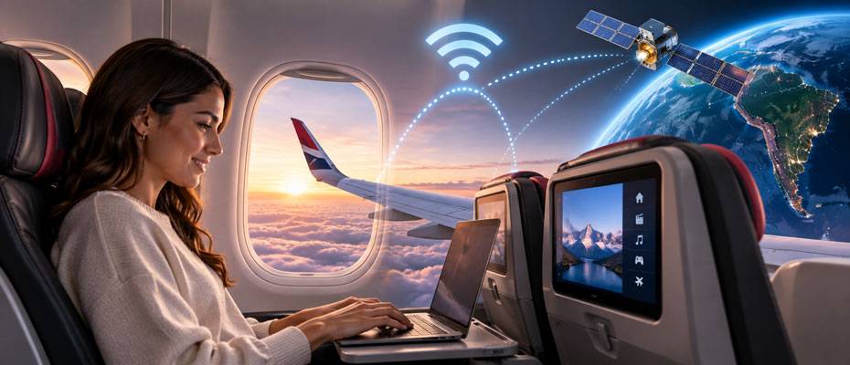 LATAM invests $25 million in satellite Wi-Fi for 60 new aircraft - Lesen Sie die Nachrichten?>