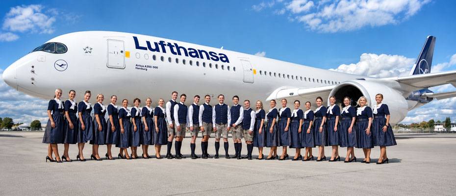 Lufthansa startet mit neuer Trachtencrew ins Oktoberfest - Lesen Sie die Nachrichten