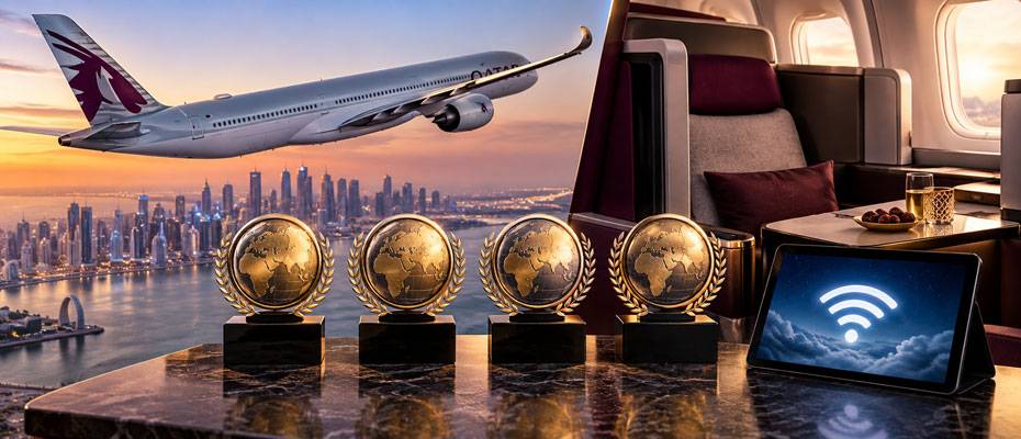 Qatar Airways holt vier Skytrax-Auszeichnungen - Lesen Sie die Nachrichten