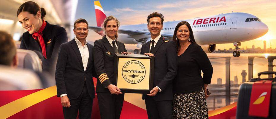 Iberia gewinnt Skytrax Award für besten Airline-Service in Europa - Lesen Sie die Nachrichten