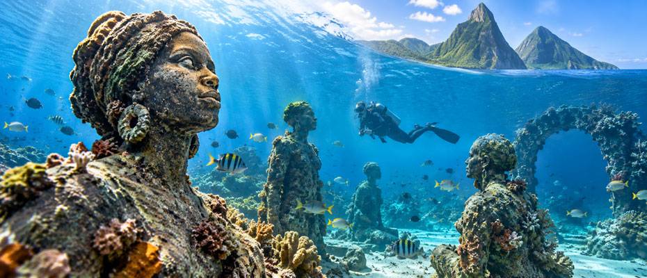 Saint Lucia: Unterwasserpark verbindet Inselgeschichte und Tauchtourismus - Lesen Sie die Nachrichten