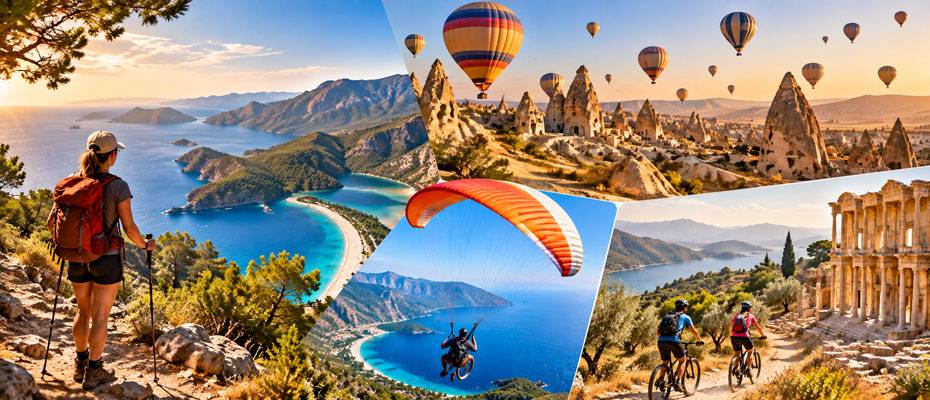 Türkei: Wandern, Radfahren und Paragliding verlängern die Urlaubssaison - Lesen Sie die Nachrichten