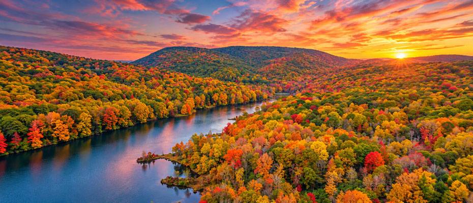 Virginia zeigt den Indian Summer in all seinen Farben - Lesen Sie die Nachrichten