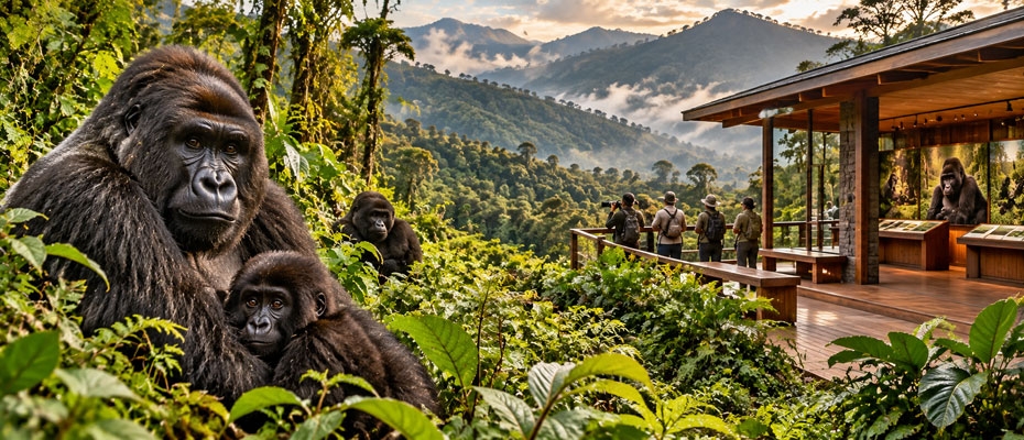 Uganda eröffnet neues Gorilla-Zentrum für Besucher und Wissenschaftler - Lesen Sie die Nachrichten