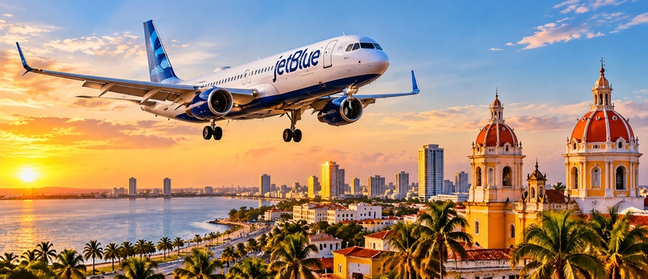 JetBlue inaugura vuelos diarios entre Fort Lauderdale y Barranquilla - Leer las noticias