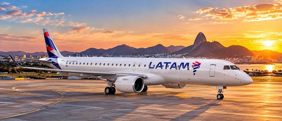 LATAM erweitert Brasilien-Streckennetz mit Embraer E195-E2 - Lesen Sie die Nachrichten