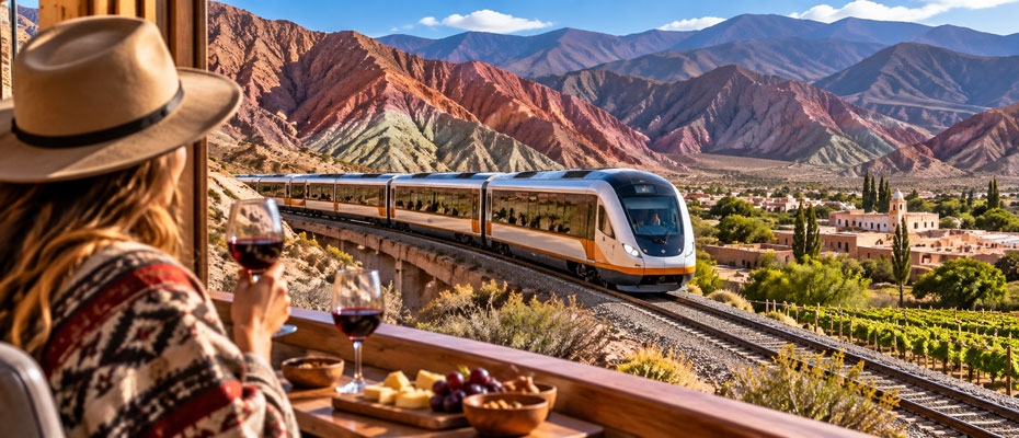 Argentinien startet ungewöhnliche Weinreise mit Solarzug durch die Anden - Lesen Sie die Nachrichten