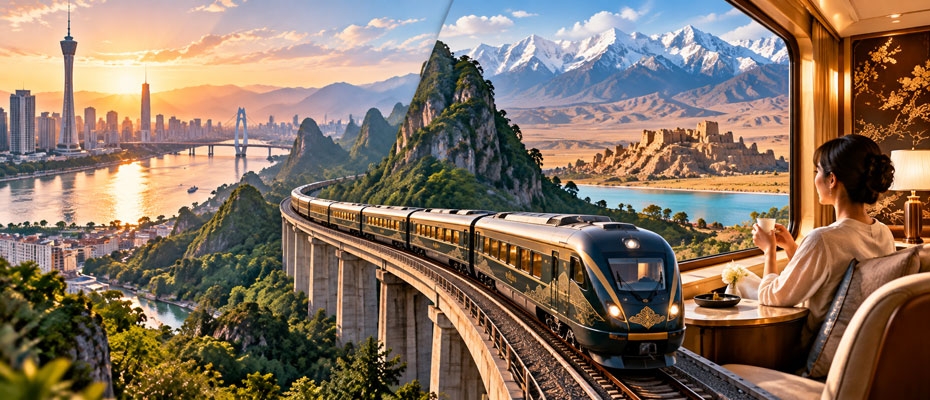 China plant 18-tägige Luxuszugreise von Guangzhou bis nach Xinjiang - Lesen Sie die Nachrichten