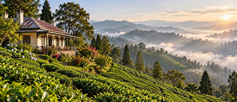 Indien: Neues Gästehaus auf historischer Teeplantage bei Darjeeling - Lesen Sie die Nachrichten
