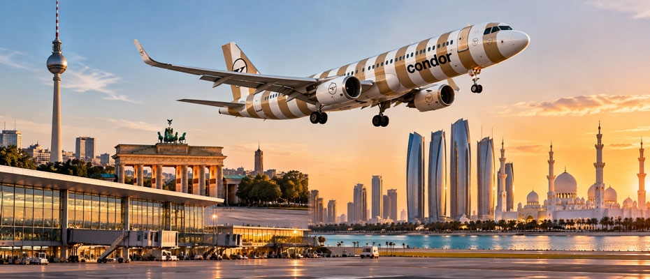 Condor verbindet Berlin täglich mit Abu Dhabi - Lesen Sie die Nachrichten