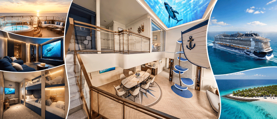 MSC Cruises stellt zweistöckige Familienvilla auf der MSC World Atlantic vor - Lesen Sie die Nachrichten
