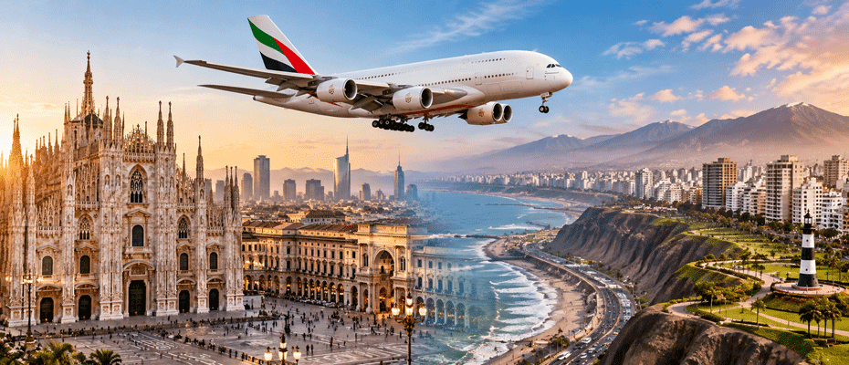 La conexión Milán-Lima enfrenta a Emirates con las aerolíneas italianas - Lesen Sie die Nachrichten?>