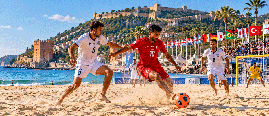 Alanya empfängt 48 Teams zur Beachsoccer-Weltmeisterschaft - Lesen Sie die Nachrichten