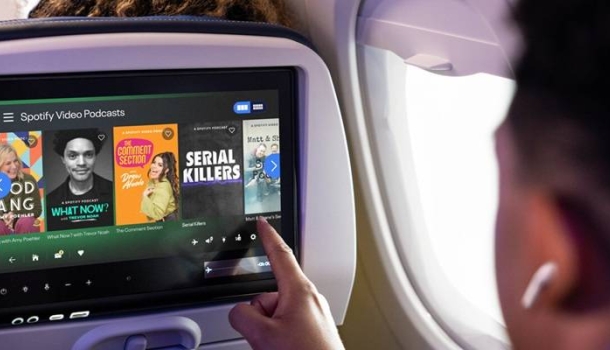 United Airlines bringt Spotify an Bord: Kostenfreie Musik, Podcasts und Hörbücher 