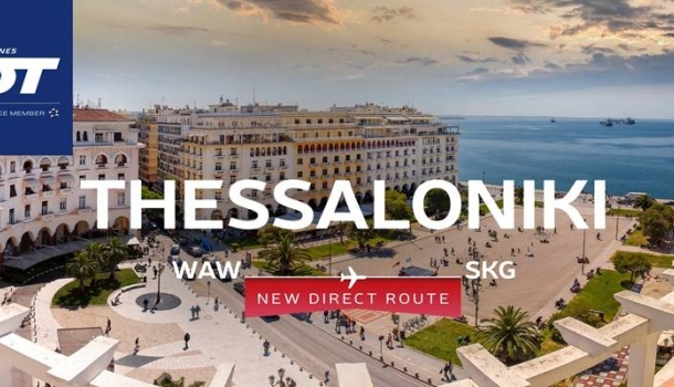 LOT Polish Airlines bedient ab sofort täglich Thessaloniki
