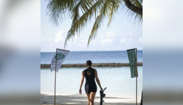 Schatzsuche unter Wasser auf Baros Maldives