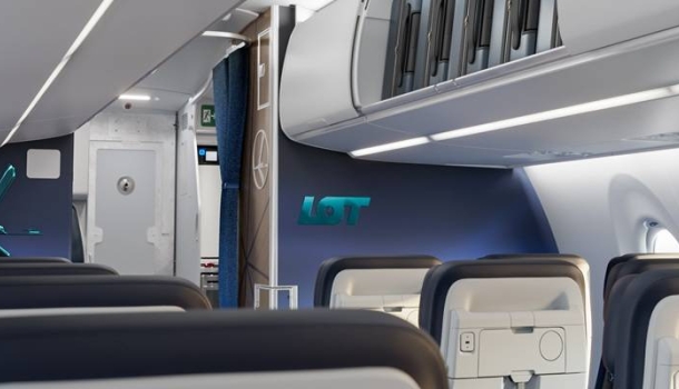 LOT Polish Airlines stellt neues Kabinendesign für Airbus A220 vor - Lesen Sie die Nachrichten