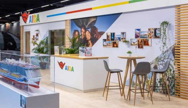 AIDA Cruises zeigt neues Messekonzept auf führenden Reisemessen 2026