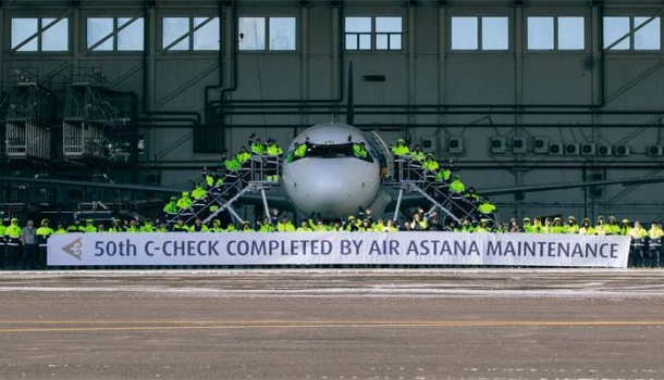 Air Astana absolviert 50. C-Check im eigenen Technikzentrum - Lesen Sie die Nachrichten