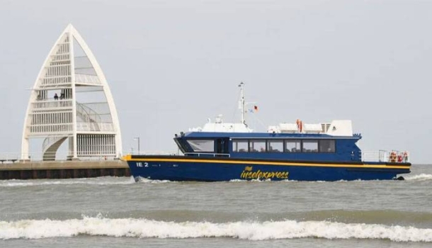 Neue Schnellfähre ‘Inselexpress 3’ nimmt Gestalt an