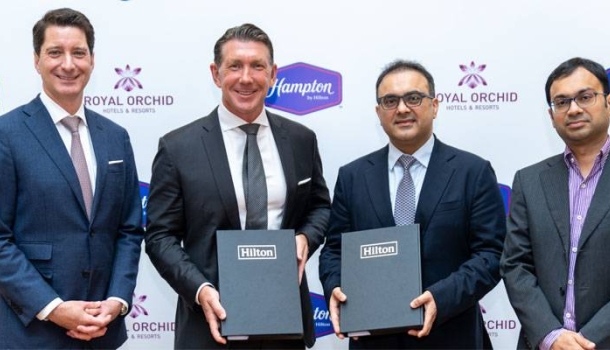 Hilton plans 125 Hampton hotels in India through partnership with Royal Orchid