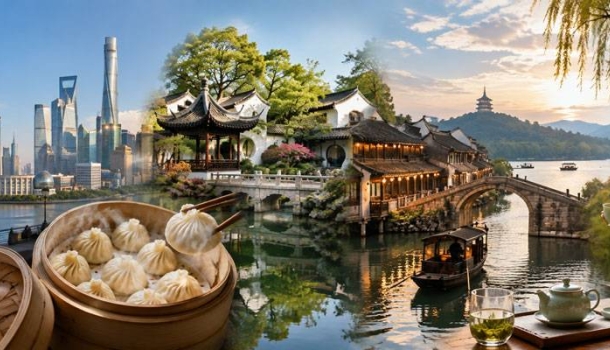 China: Gebeco verbindet Shanghai mit Wasserstädten und Gärten