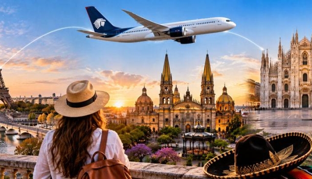 Mexiko: Aeroméxico startet Direktflüge nach Paris und Mailand