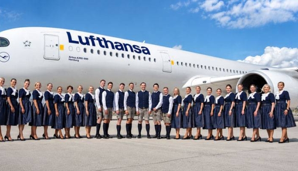Lufthansa startet mit neuer Trachtencrew ins Oktoberfest - Lesen Sie die Nachrichten