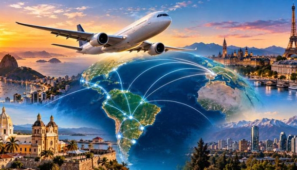 Nuevas rutas amplían la conectividad internacional de América Latina