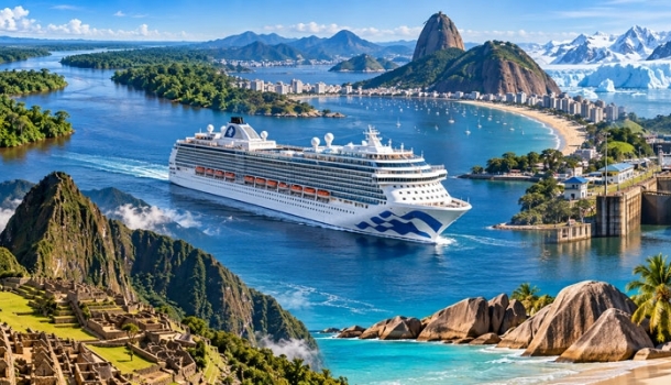 Princess Cruises baut Kreuzfahrtangebot in Lateinamerika für 2028/29 aus
