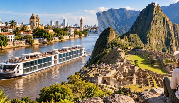 AmaWaterways combinará cruceros por Colombia con viajes de lujo a Machu Picchu