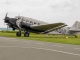 Historische Ju 52 auf dem Weg zum Lufthansa Group Konferenz- und Besucherzentrum