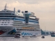 AIDA Cruises bringt Urlaubsfeeling in den Rostocker Stadthafen